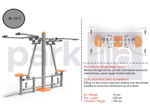 B-07 İKİLİ VÜCUT GELİŞTİRME