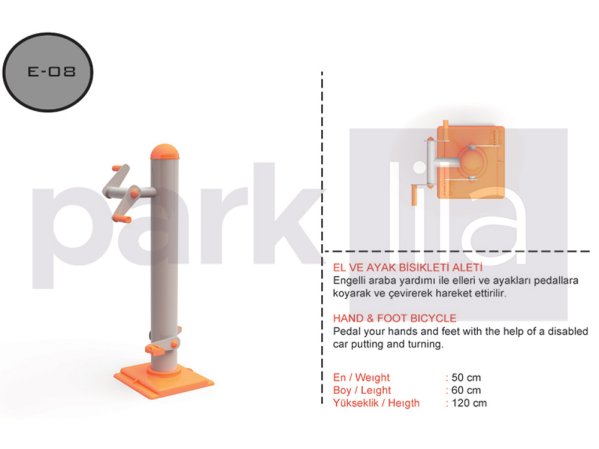 EL VE AYAK BİSİKLETİ E-08