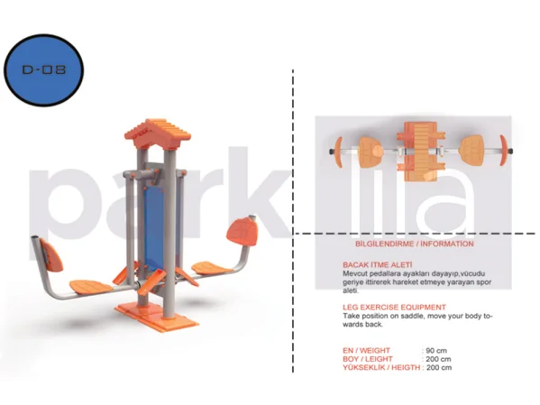 D-08 Panolu Bacak İtme Aleti