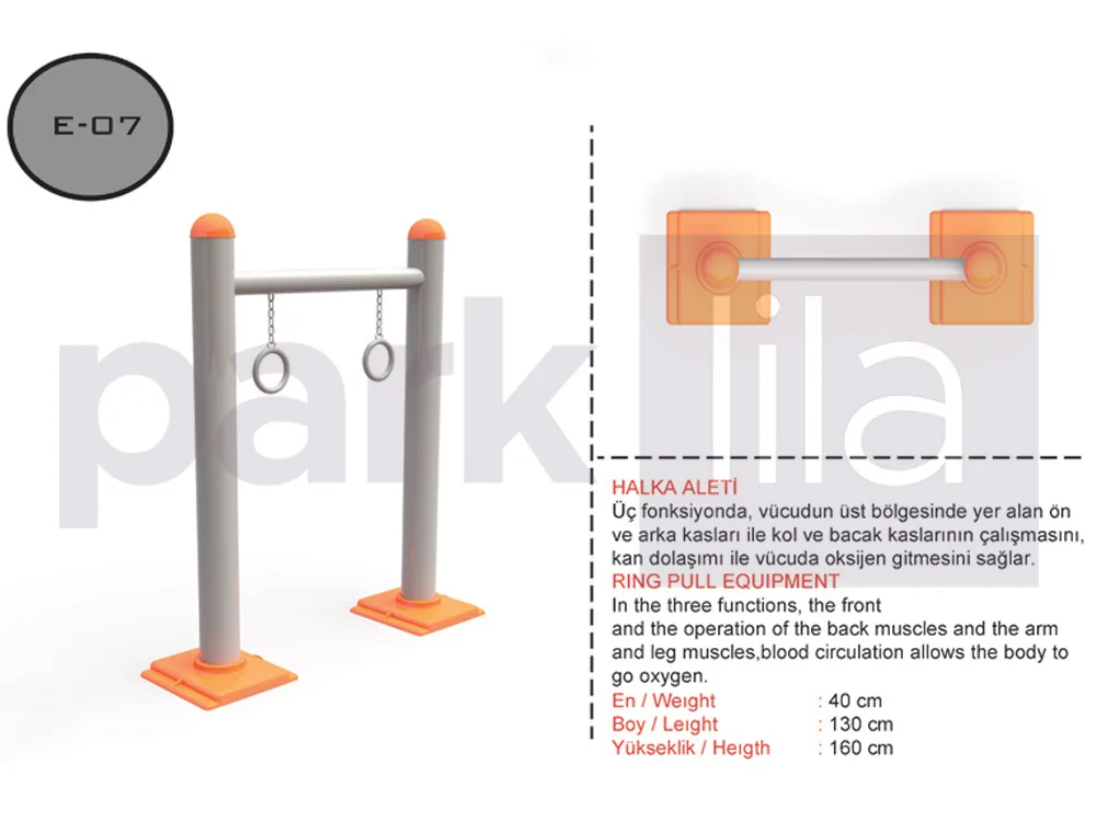 E-07 Halka Aleti (Engelli Fitness)