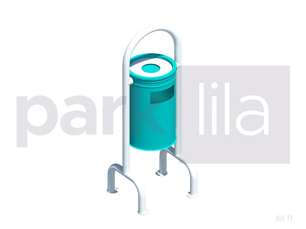 KD-11 Sallanır Ayaklı Çöp Kovası