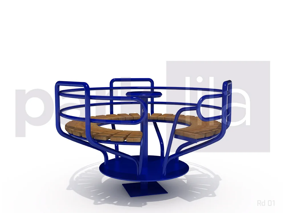 RD 01 Ahşap Oturaklı Döner Platform