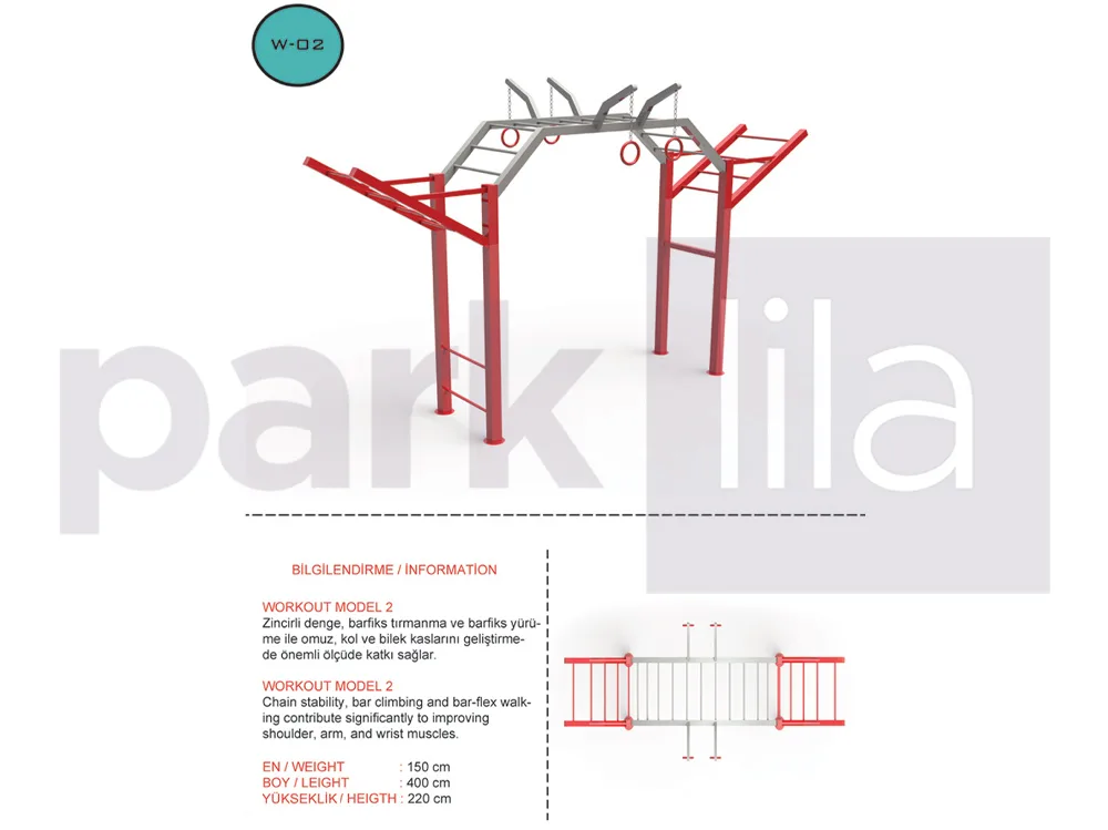 W-02 Workout İstasyonu (Model 2)