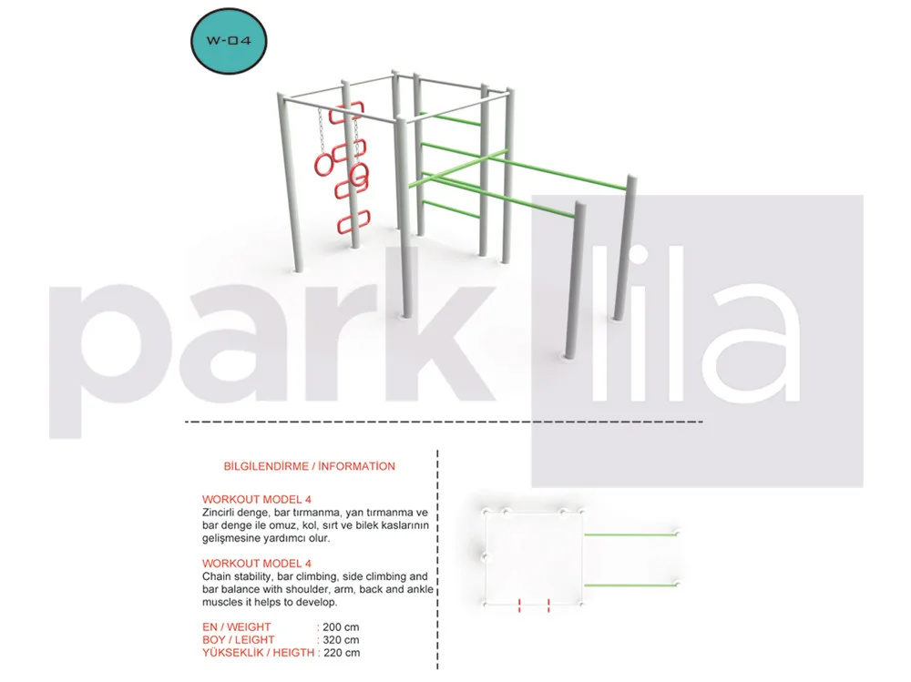 W-04 Workout İstasyonu (Model 4)