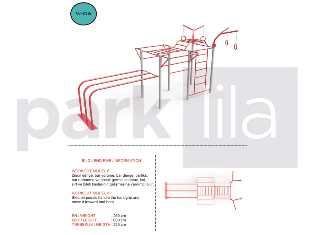 W-06 Workout İstasyonu (Model 6)